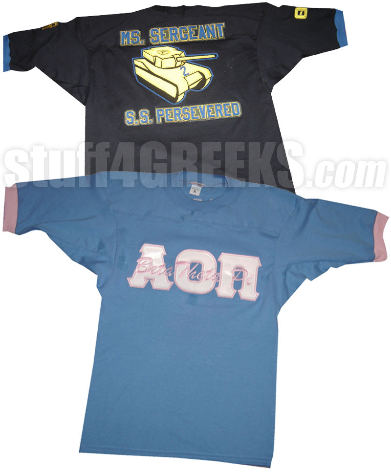 Custom Greek Crossing Jersey- Fraternity and Sorority Line Jersey